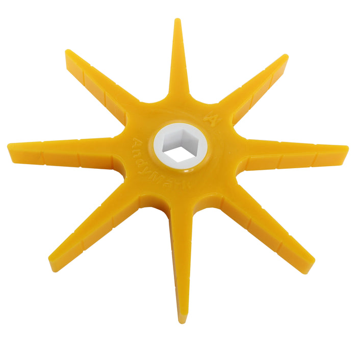 Custom Colored 35A Durometer Compliant Stars