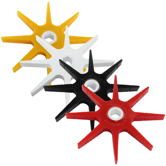 Custom Colored 35A Durometer Compliant Stars
