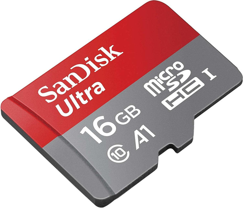 16GB SanDisk Ultra Flash microSDHC Memory Card - am-5186 - migrated