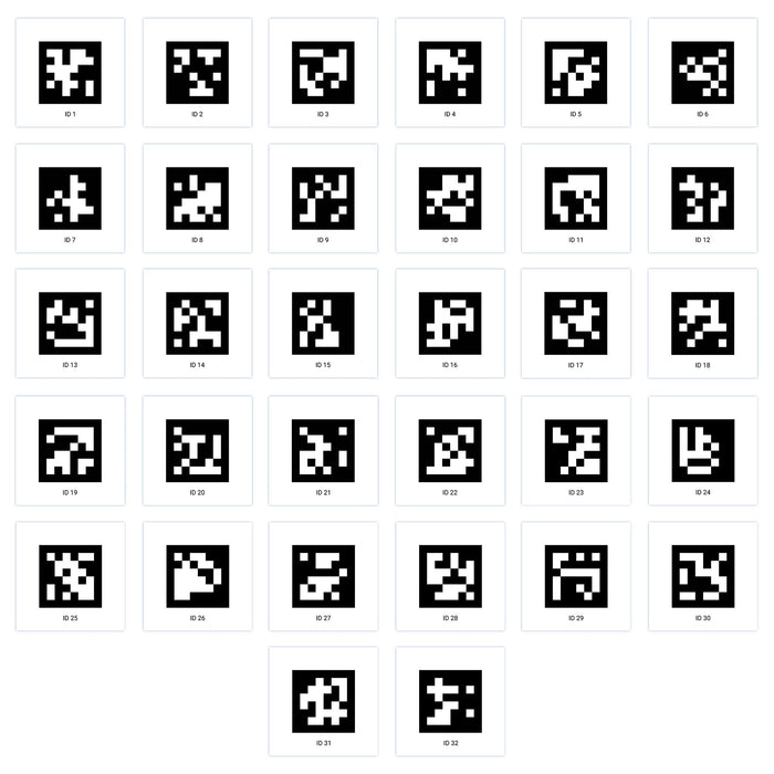 Official REBUILT™ AprilTag Sticker Packs