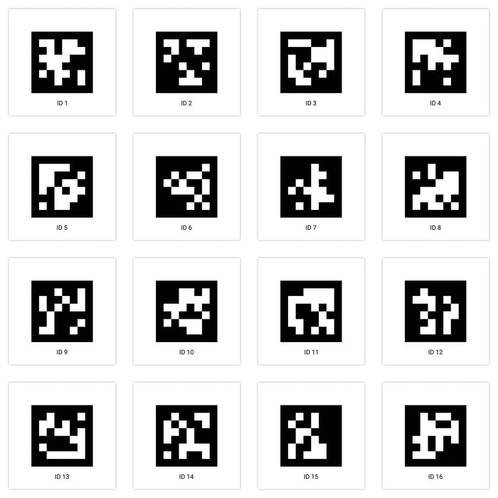 Official REBUILT™ AprilTag Sticker Packs