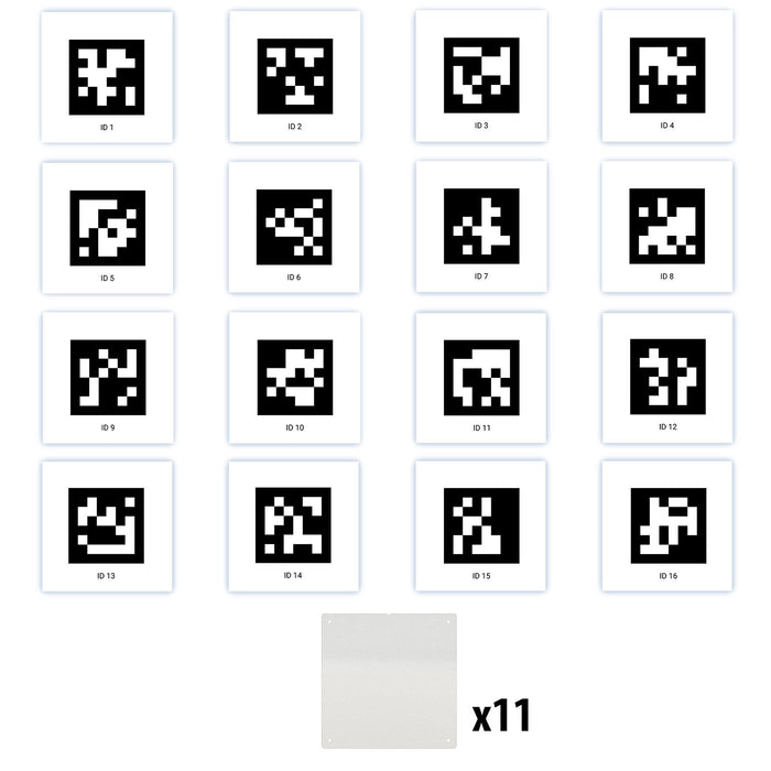 CRESCENDO AprilTag Sticker Packs - am-5187_full - Alliance=Full Field, Mounting Plate Option=Included - migrated