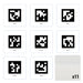CRESCENDO AprilTag Sticker Packs - am-5187_red - Alliance=Red, Mounting Plate Option=Included - migrated