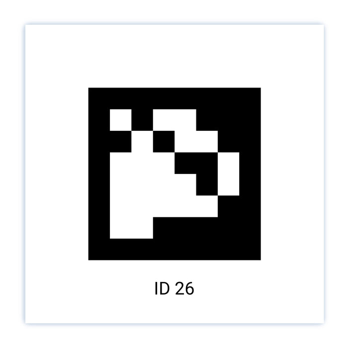 Official Individual FRC AprilTag Stickers