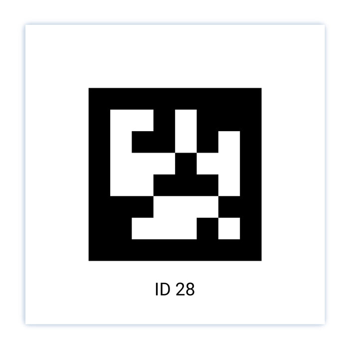 Official Individual FRC AprilTag Stickers