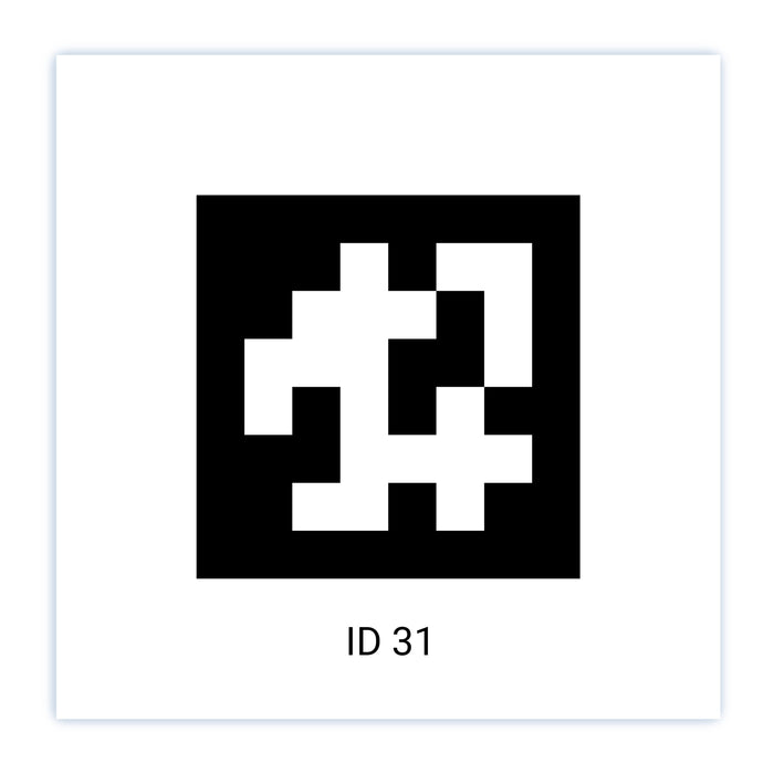 Official Individual FRC AprilTag Stickers