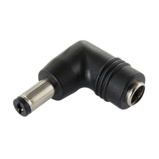 5.5 mm Male Barrel to 5.5 mm Female Barrel Right Angle Adapter - am-5202 - migrated