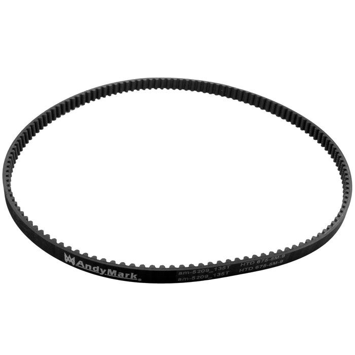 9 mm Wide 5 mm Pitch HTD Timing Belts - am-5209_135T - Tooth Count=135, Brand=AndyMark - migrated
