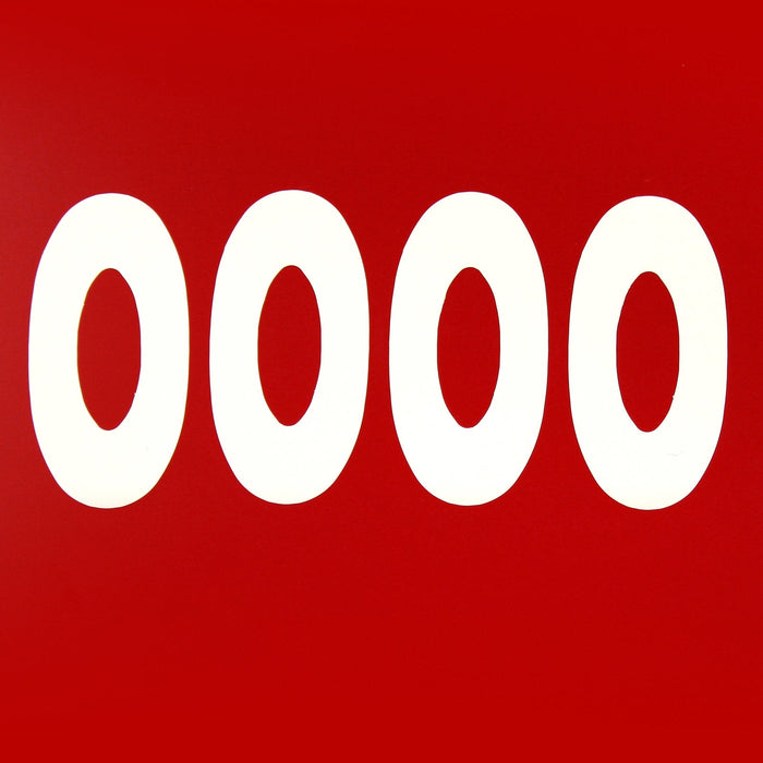 FTC Numbers 2 in. Tall Qty. 4 - am-5490 - Number=Zero - migrated