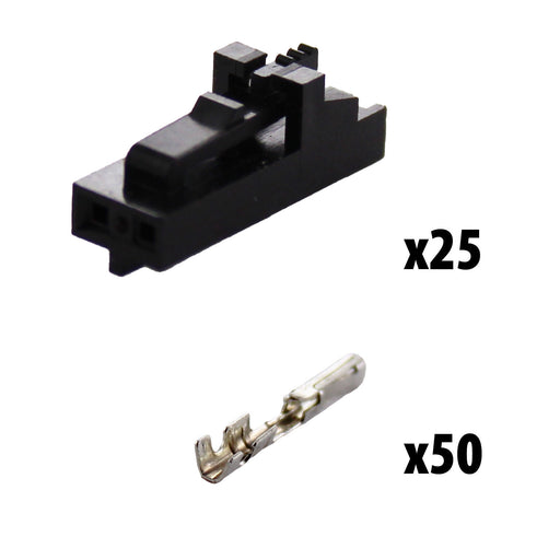 Locking 2 Pin Connector Kits - am-5505 - Gender=Female - migrated