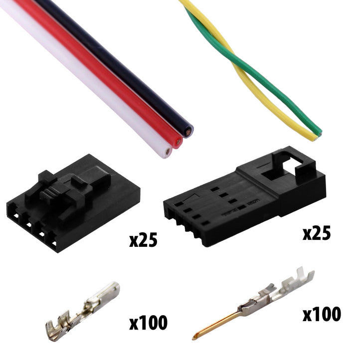 4-Pin Locking Cable Making Kit