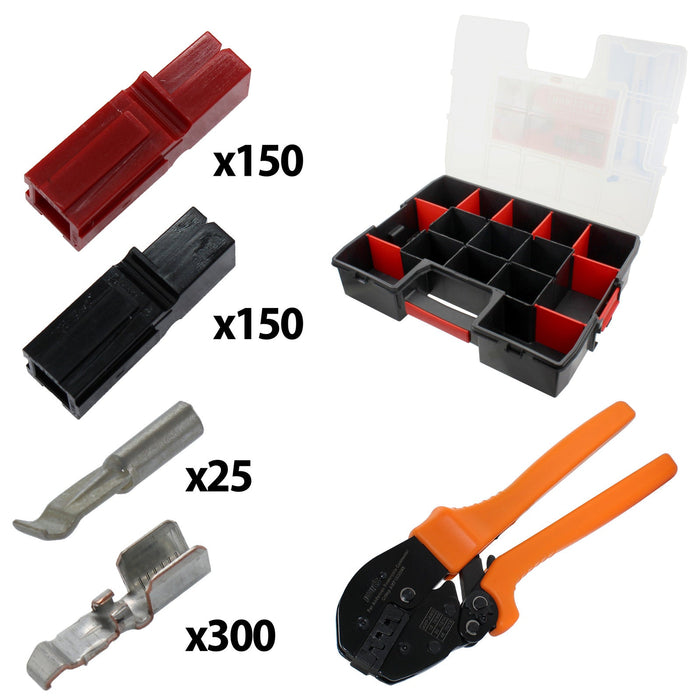 Powerpole Starter Kit - am-5592 - For use with=Brushed Motors - migrated