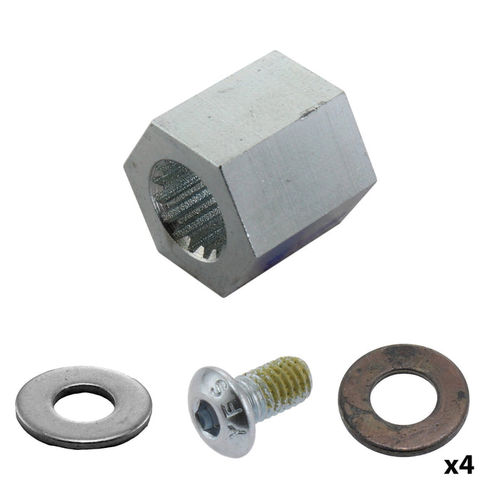 Kraken Spline to 1/2 in. Hex Shaft Adapter
