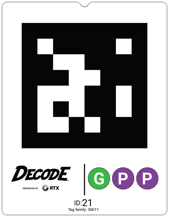 DECODE™ AprilTag Stickers