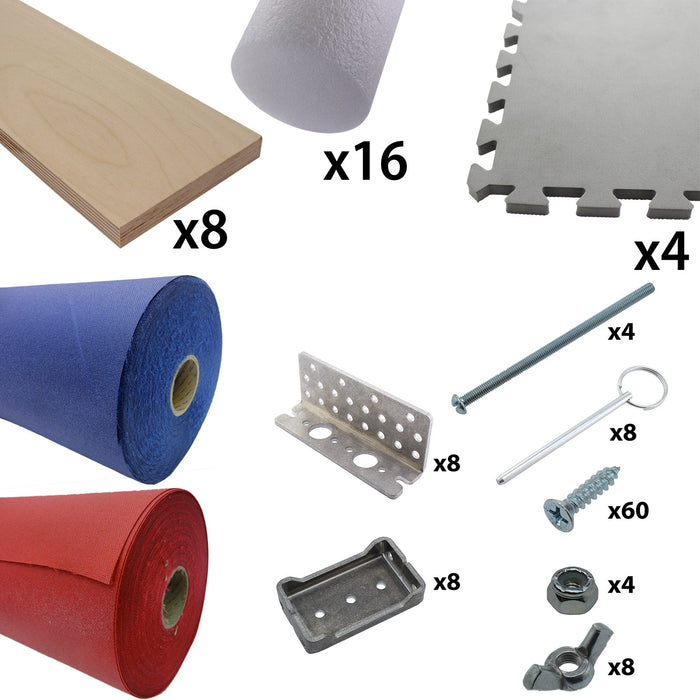 2026 AM14U6 Red and Blue Bumper Kit