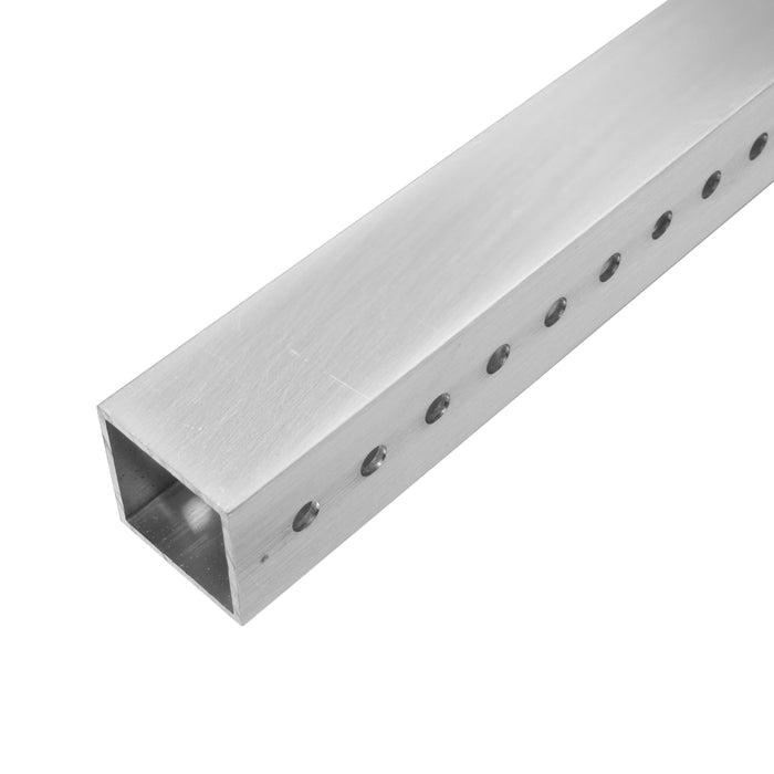 Pre-Drilled Box Tube Extrusion