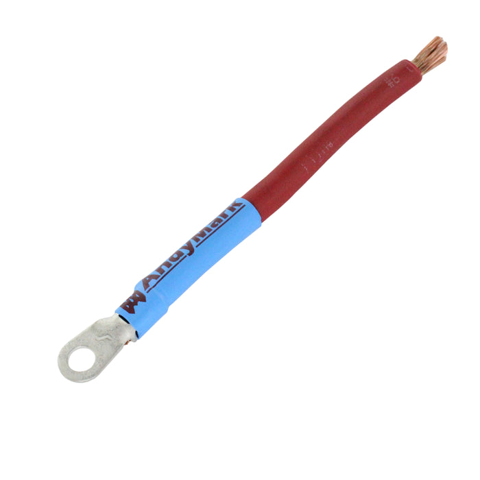 5 in. 6 AWG Red Power Wire
