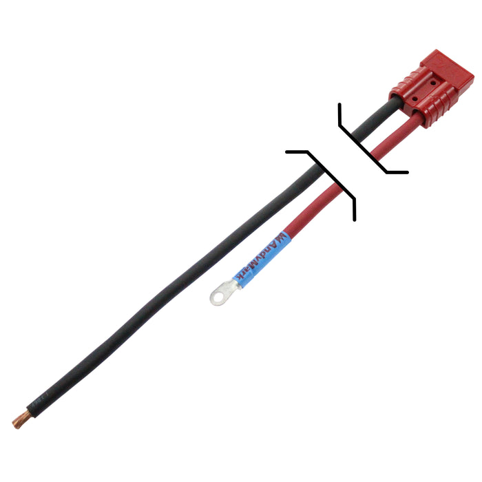 Different Lengths of Offset Battery Cables