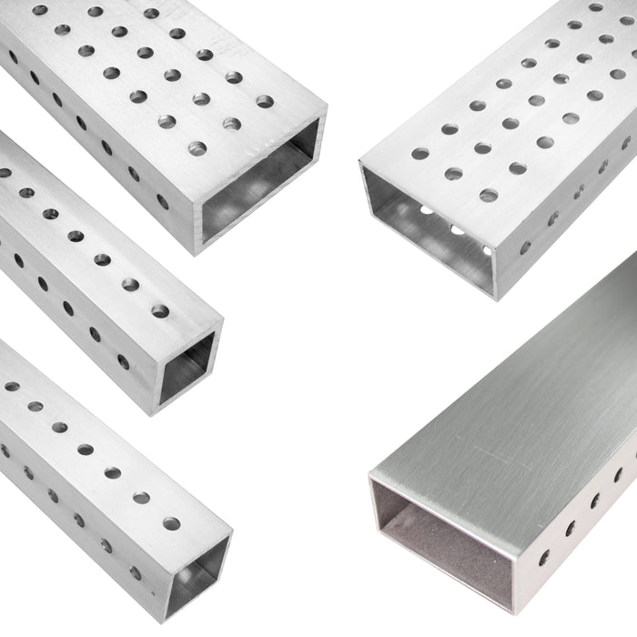 Pre-Drilled Box Tube Extrusion