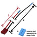 Power Cable, offset Black/Red, custom lengths up to 36 in. - am-RbtPwrCbl_1 - Image-1 - migrated