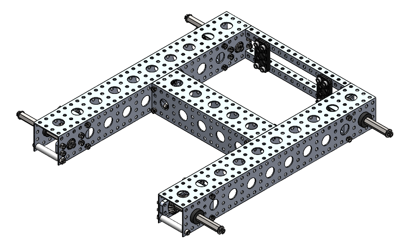 Robits Mecanum Channel Chassis