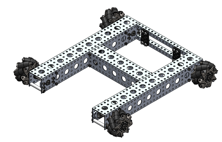 Robits Mecanum Channel Chassis