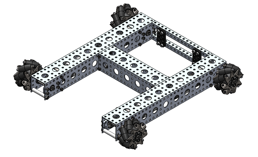 Robits Mecanum Channel Chassis