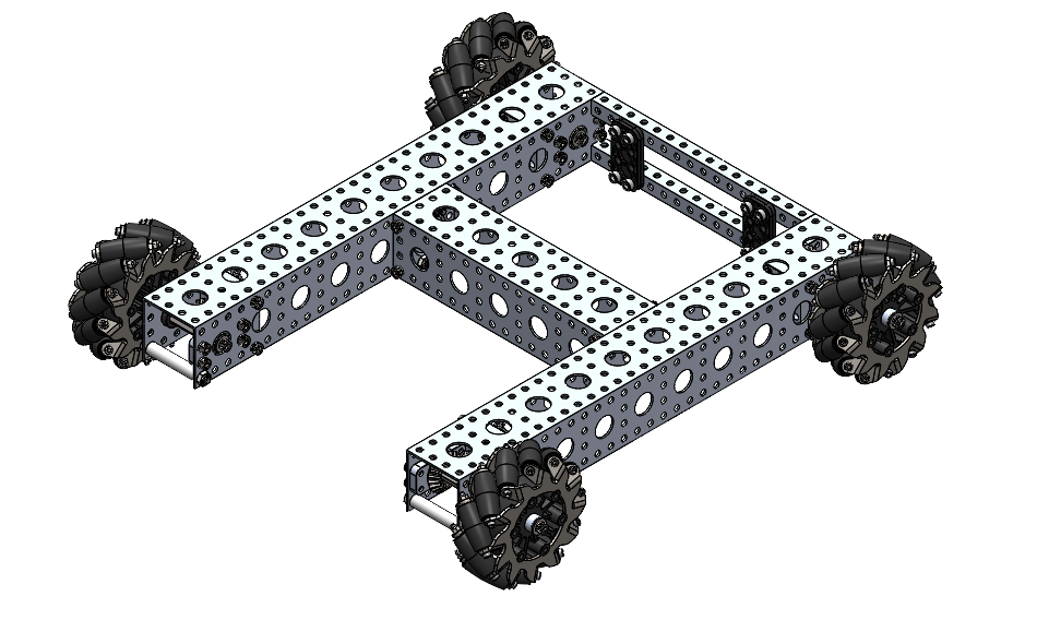 Robits Mecanum Channel Chassis